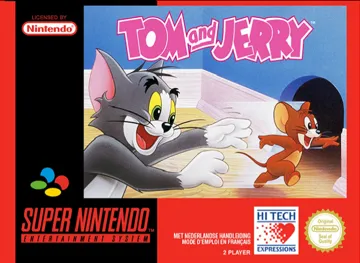 Tom and Jerry (Europe) box cover front